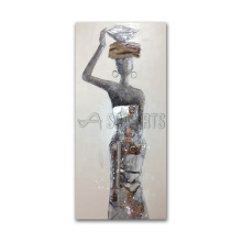 Abstract 3D African women oil painting